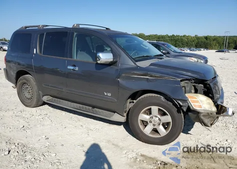 2007 Nissan Armada Se z USA, uszkodzony, nr VIN 5N1BA08A97N723521